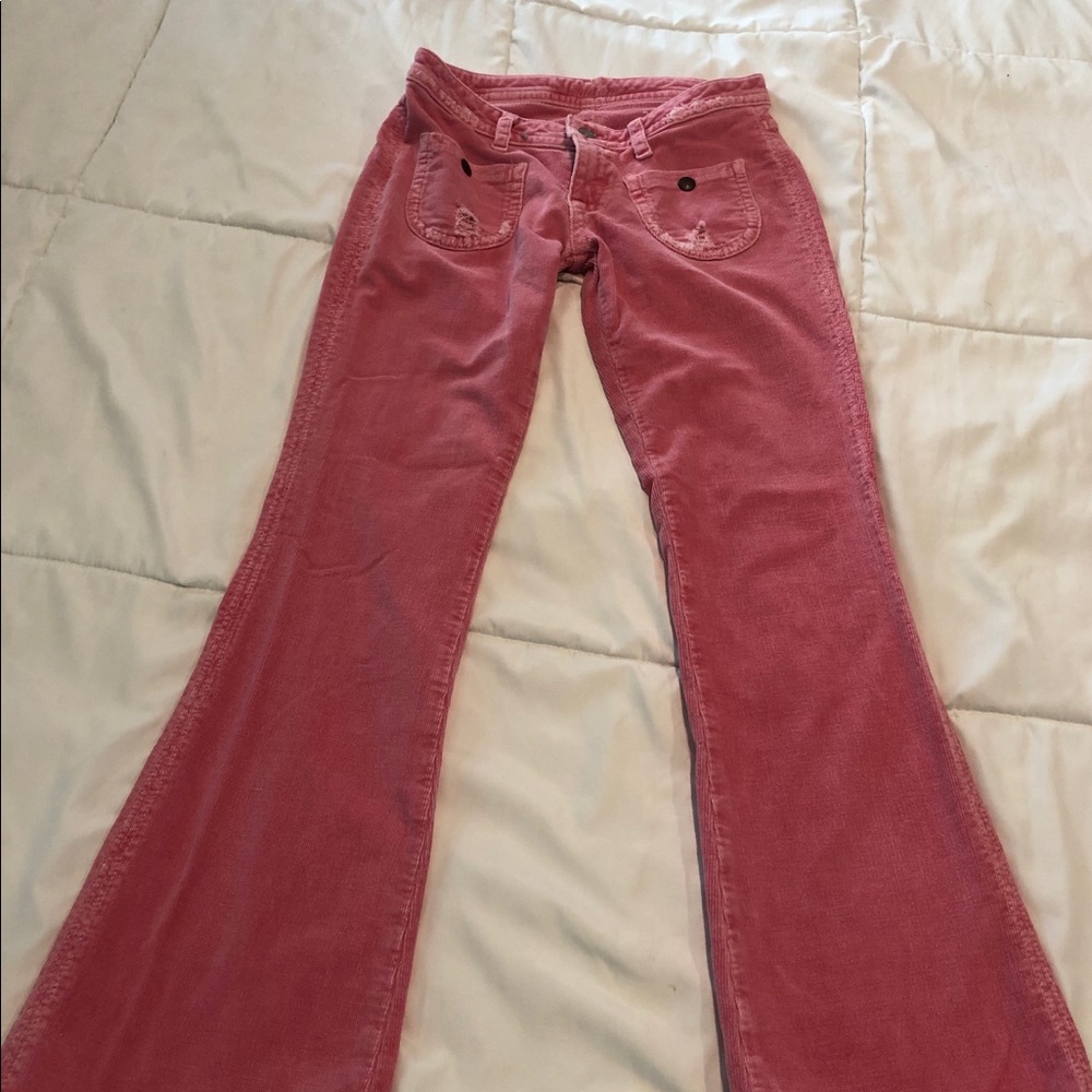 Hudson Signature Pink corduroy Jeans!